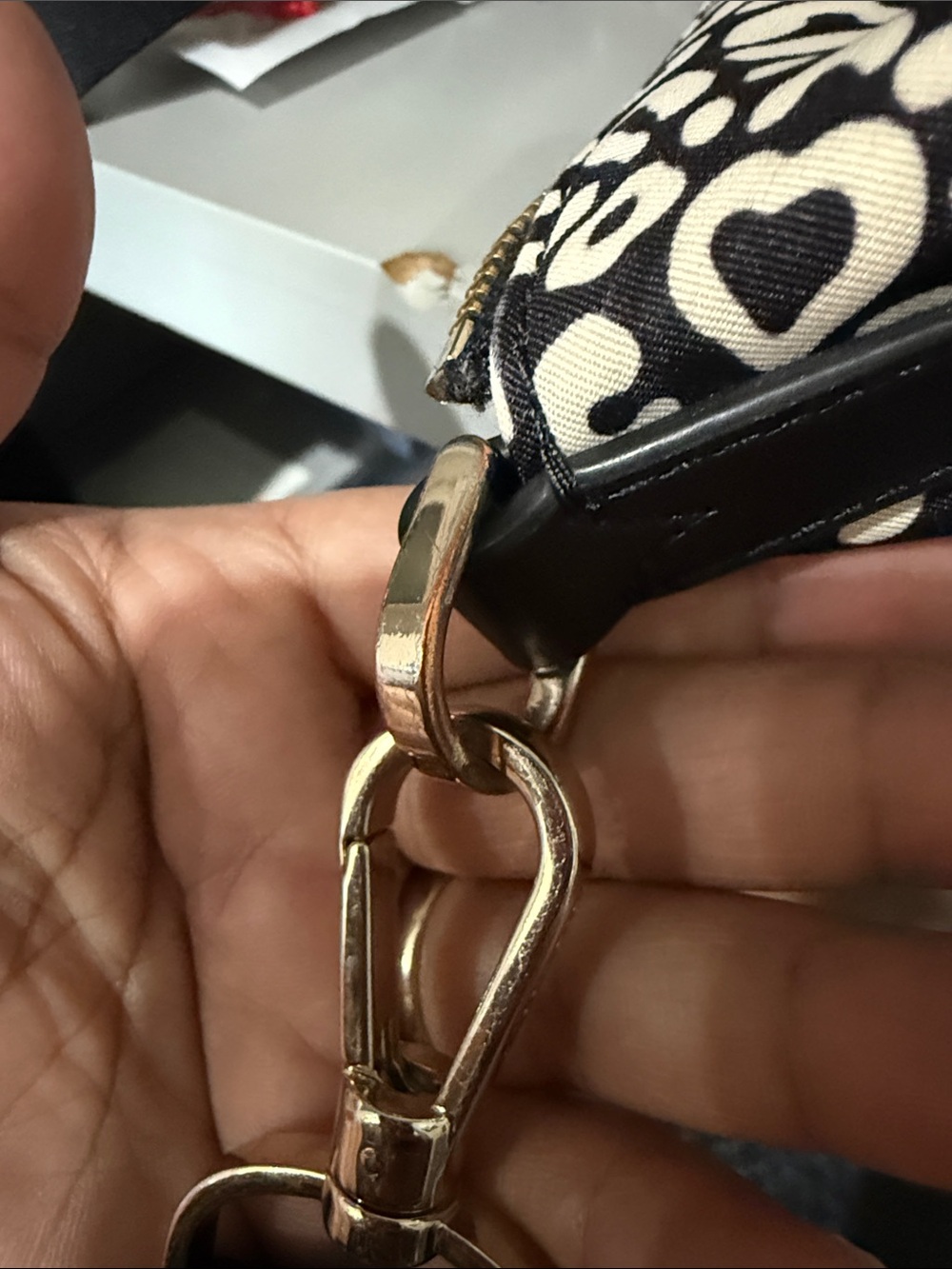 Kate Spade Shelsea Black and White Leopard-Print Hobo Bag crossbody shoulder - Picture 11 of 12